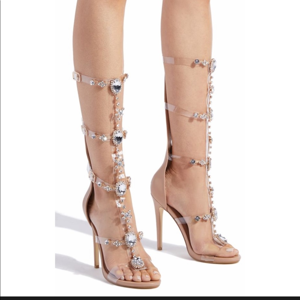 Jeweled sandals